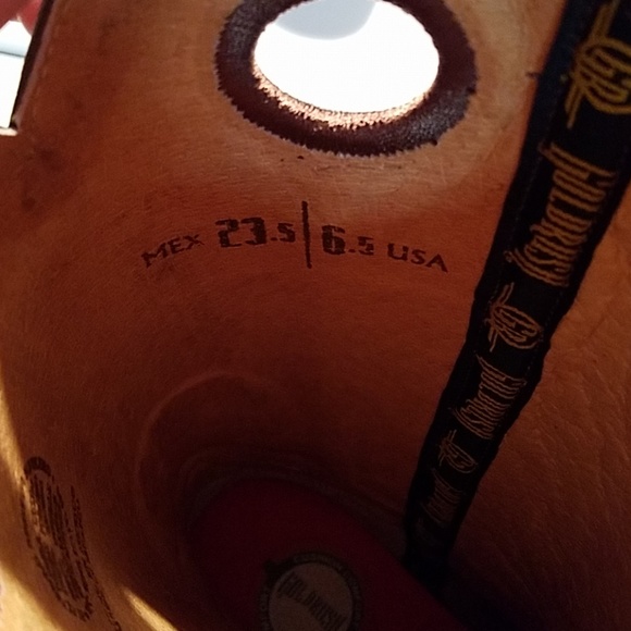 Authentic Leather Cowboy Boots - Picture 7 of 8